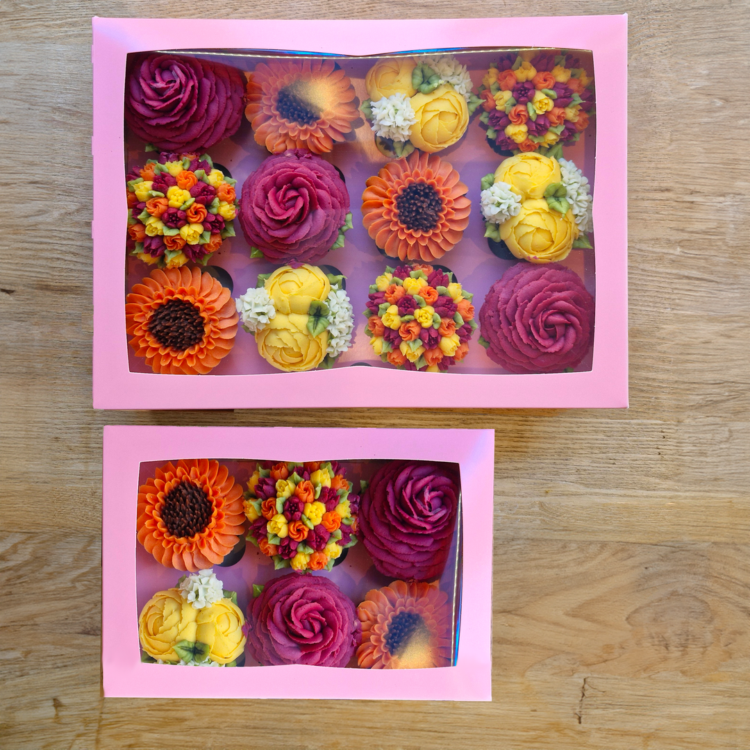Vegan Flower Cupcake Giftbox
