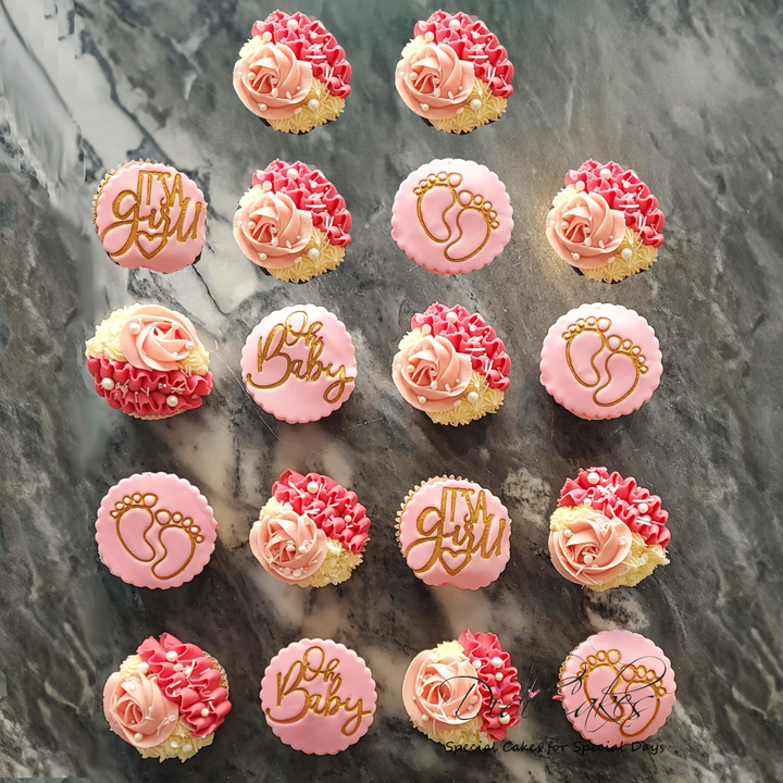 Baby Shower Cupcake Giftbox