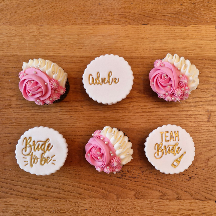 Vegan Hen Party Cupcake Giftbox
