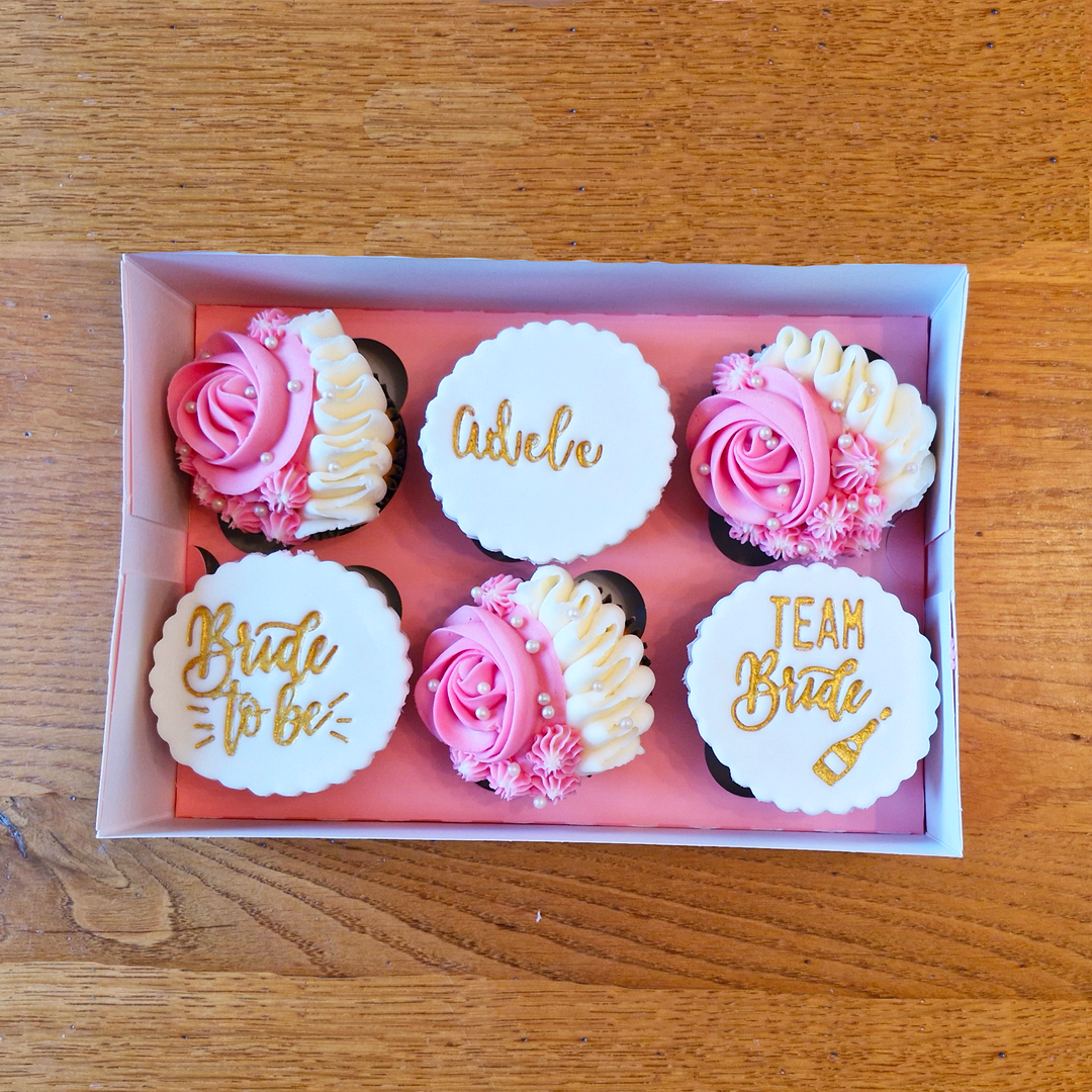 Vegan Hen Party Cupcake Giftbox