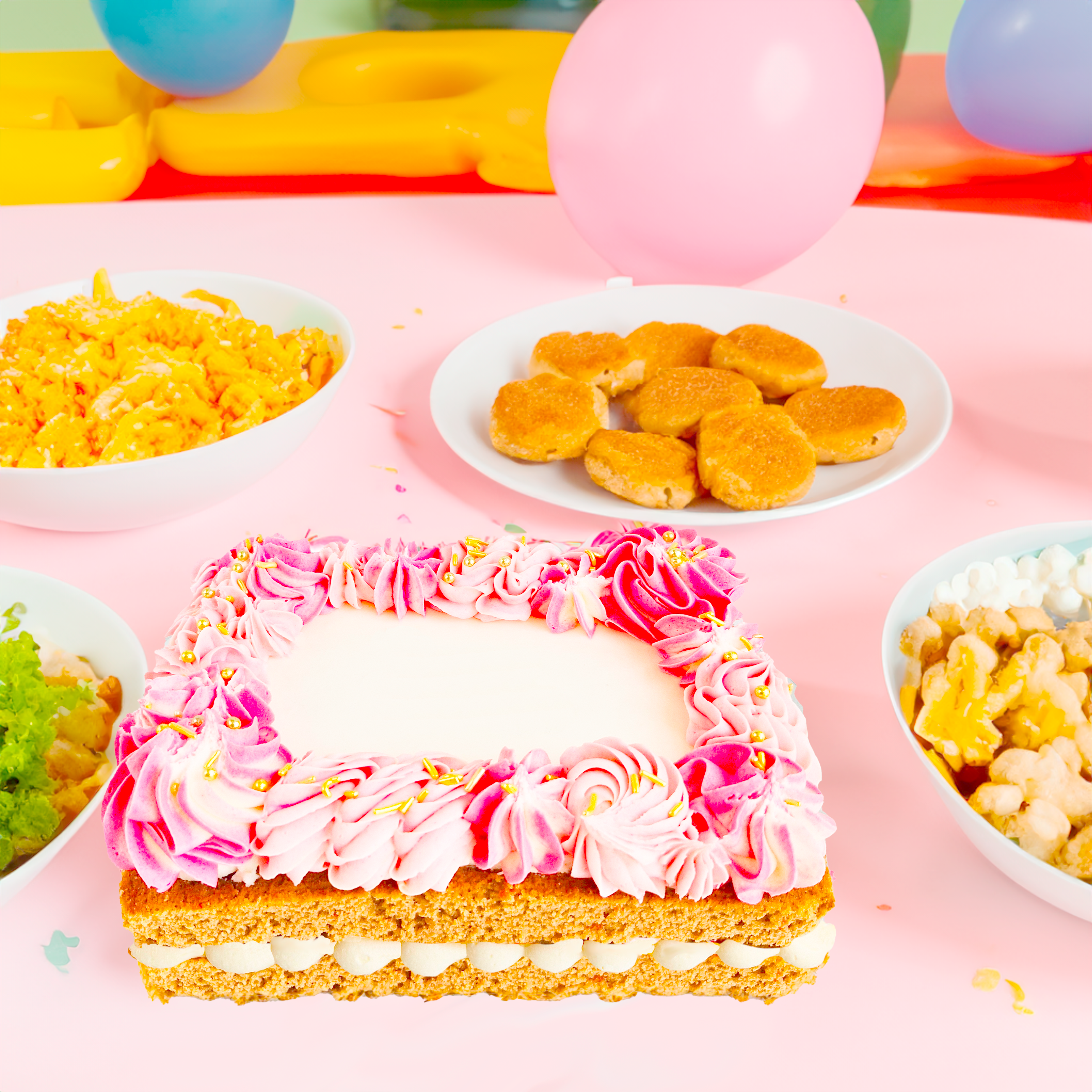 Sheet Cake at Kids Party