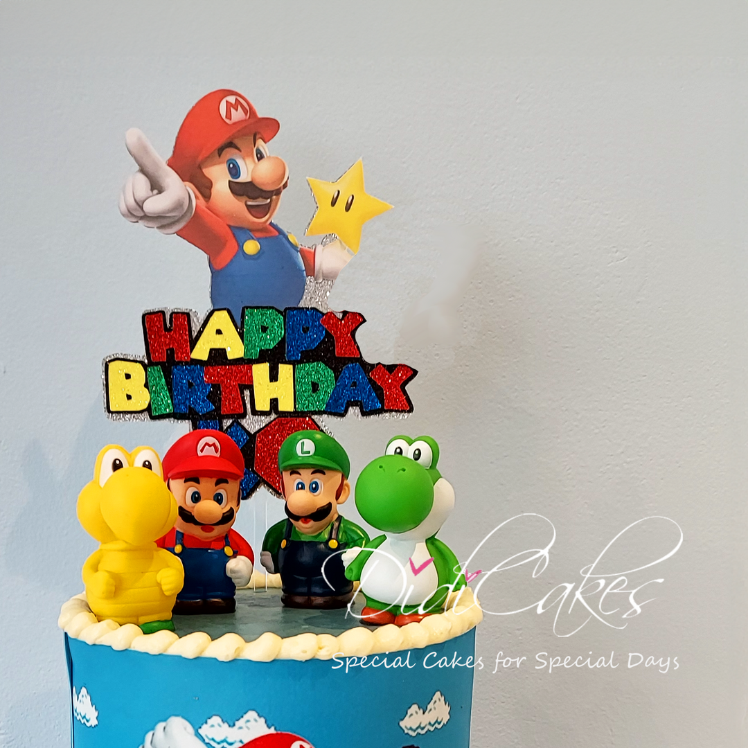 Vegan Mario Cake