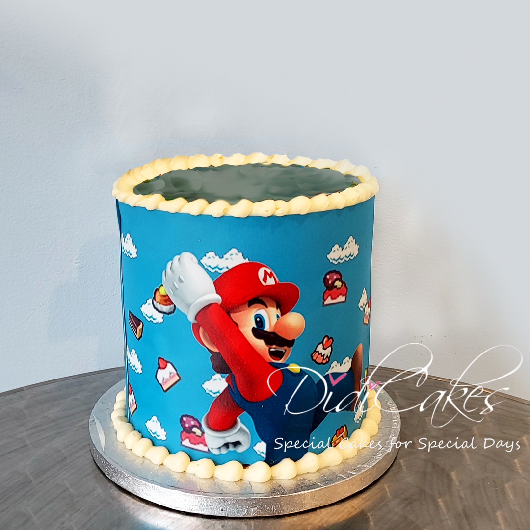 Vegan Mario Cake