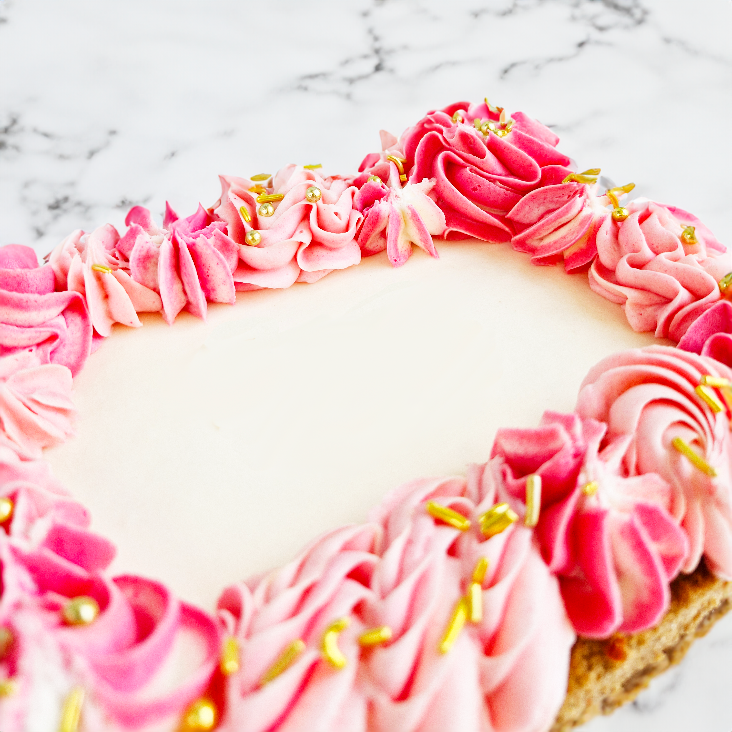 Iced school cake with sprinkles delivery Bristol