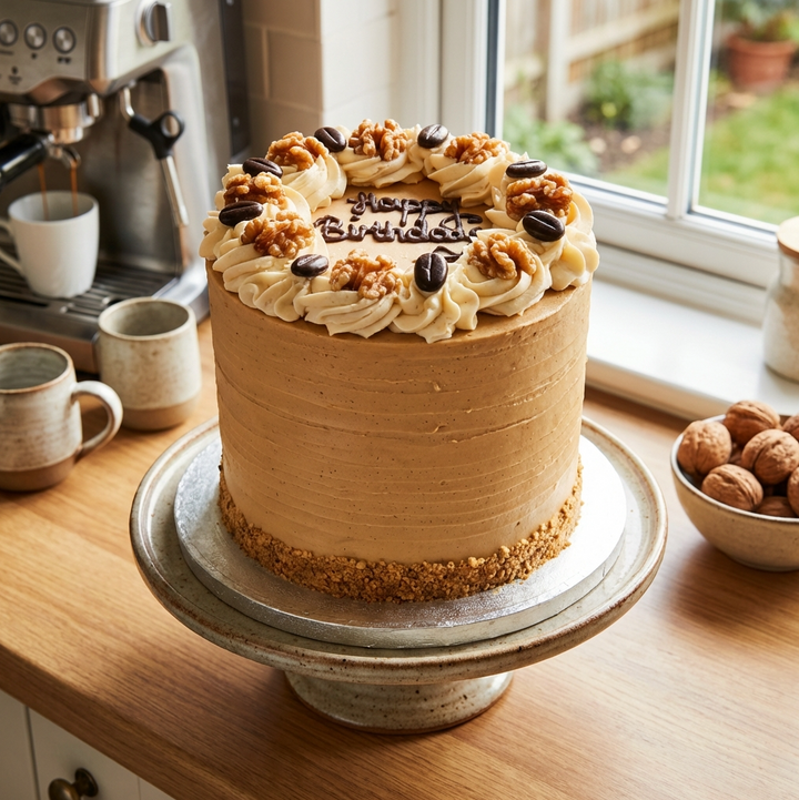 Coffee Walnut Cake