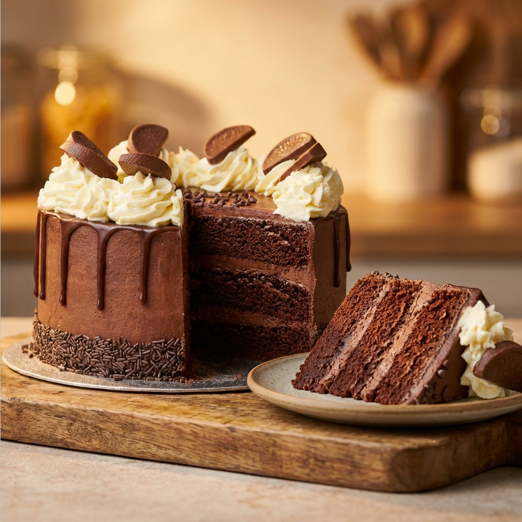 Gluten Free Terrys Chocolate Orange Cake