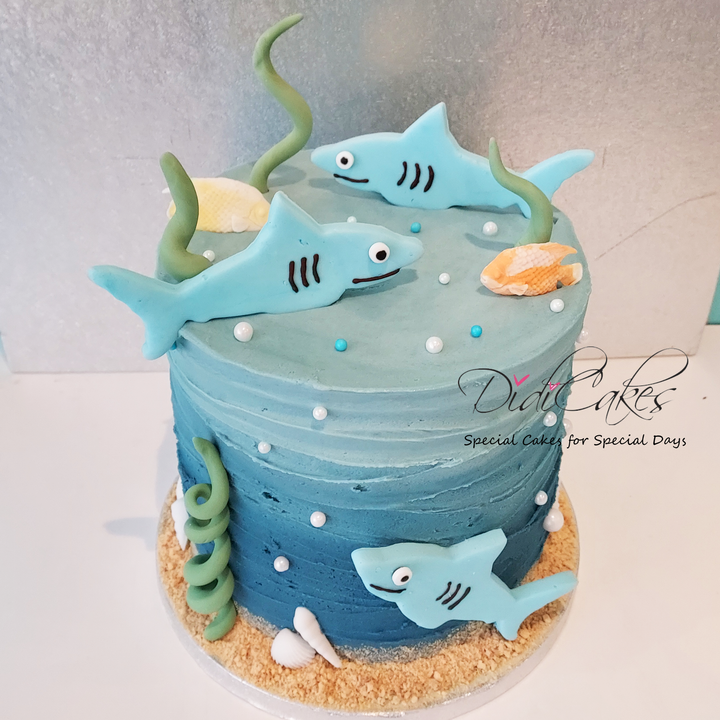 Vegan Shark Cake