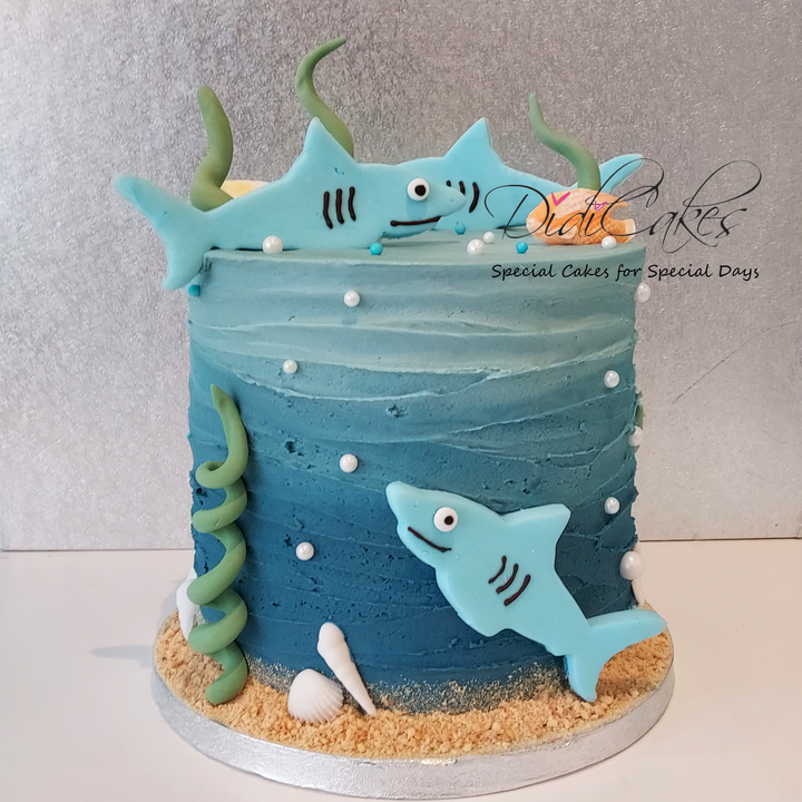Vegan Shark Cake