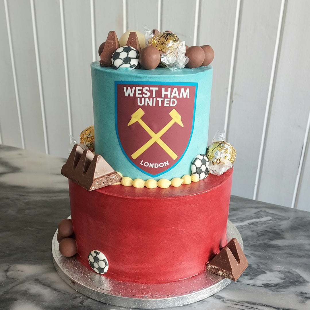 Football Tiered Cake