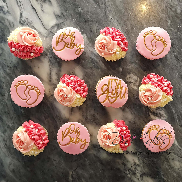 Baby Shower Cupcake Giftbox
