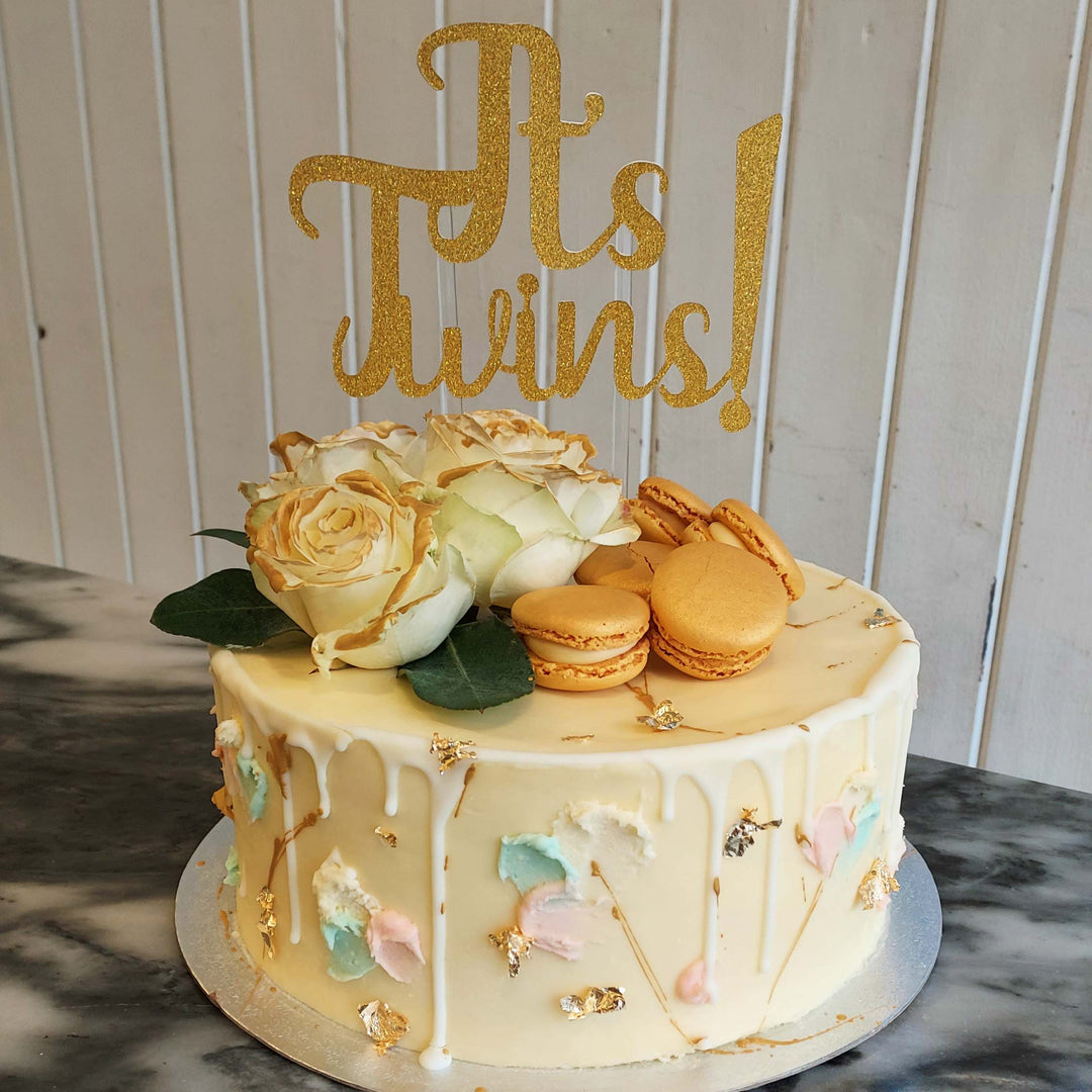 Jazzy Baby Shower Cake