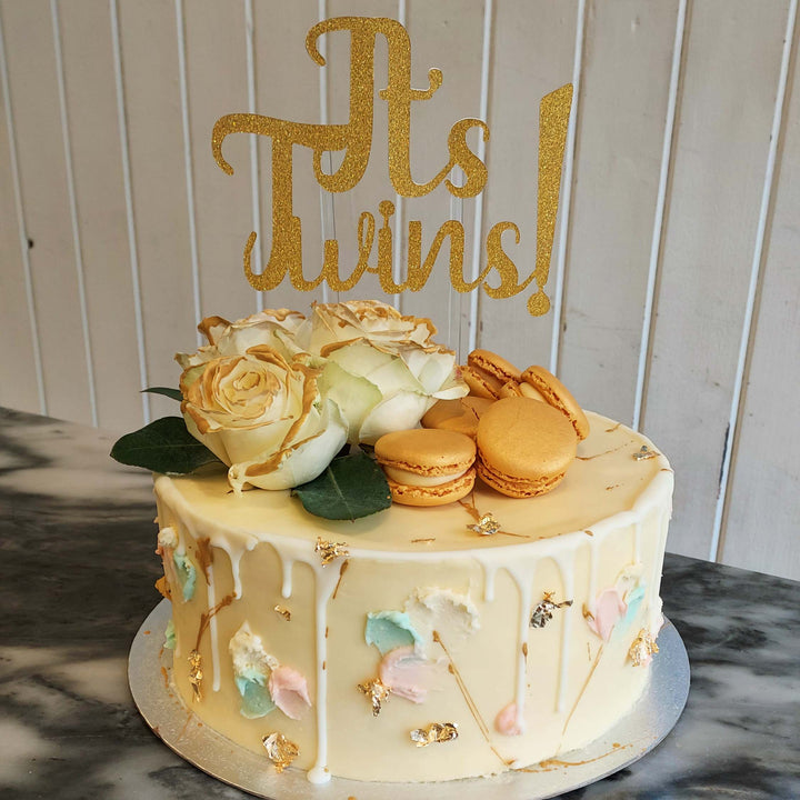 Jazzy Baby Shower Cake