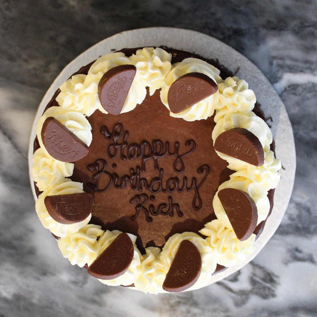 Gluten Free Terrys Chocolate Orange Cake