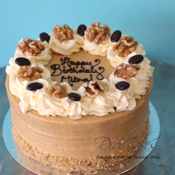 Coffee Walnut Cake