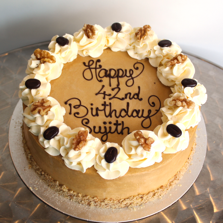 Coffee Walnut Cake