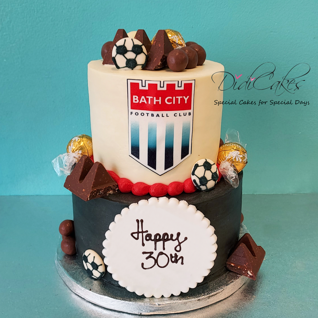 Football Tiered Cake