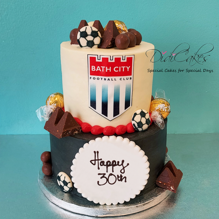 Football Tiered Cake