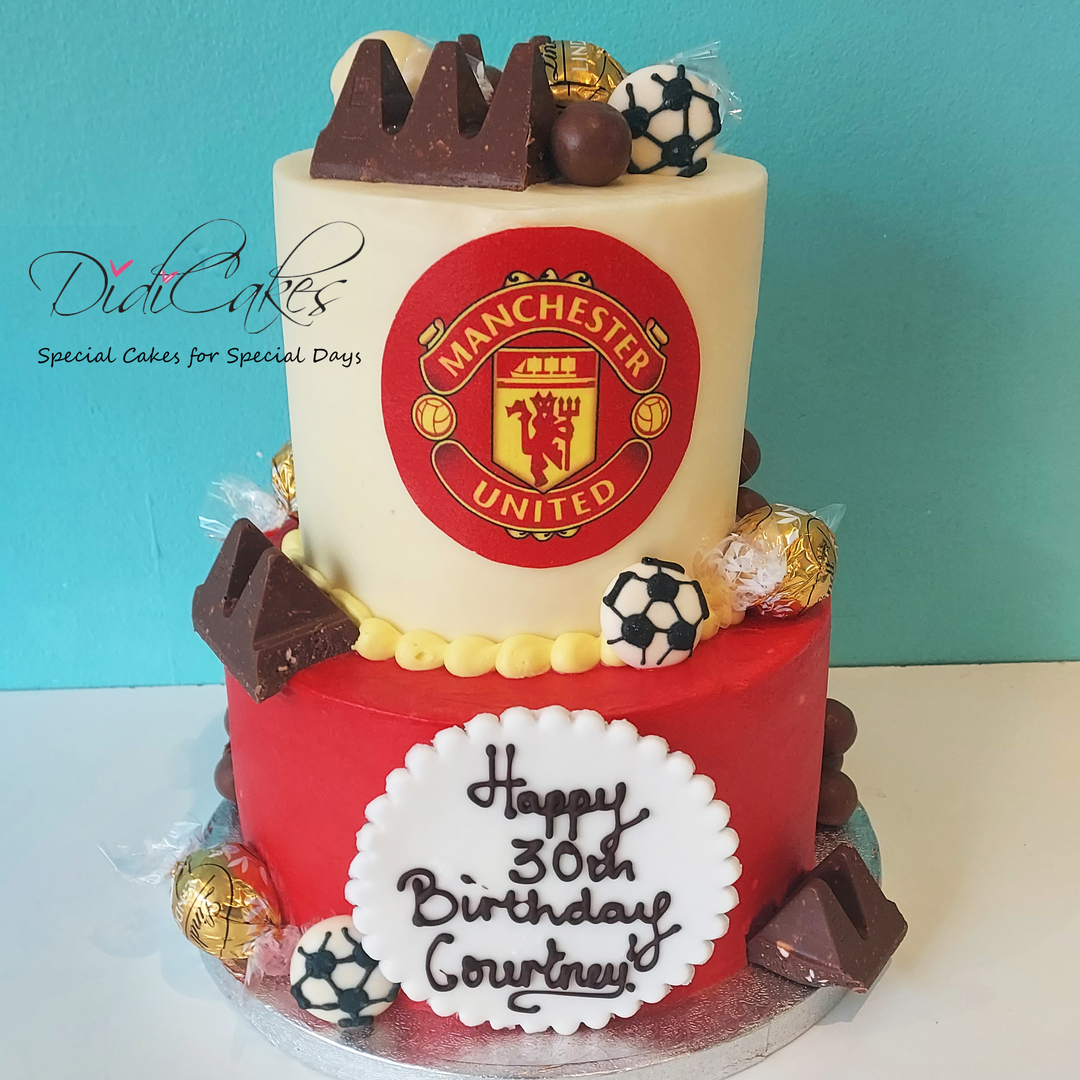 Football Tiered Cake