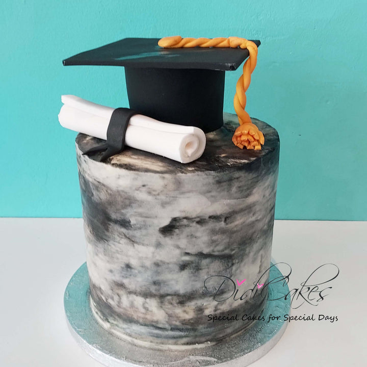 Vegan Graduation Cake