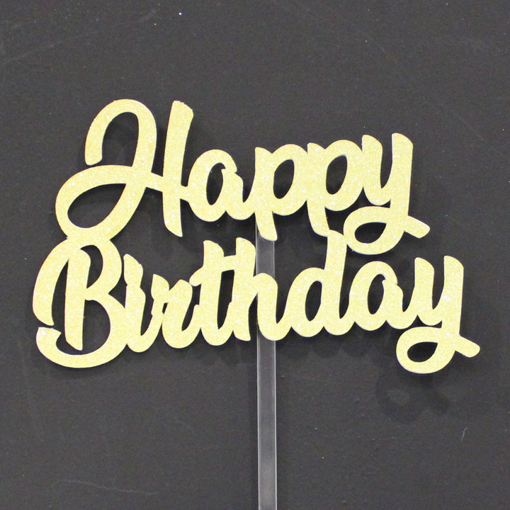 Didicakes Happy Birthday Cake Topper