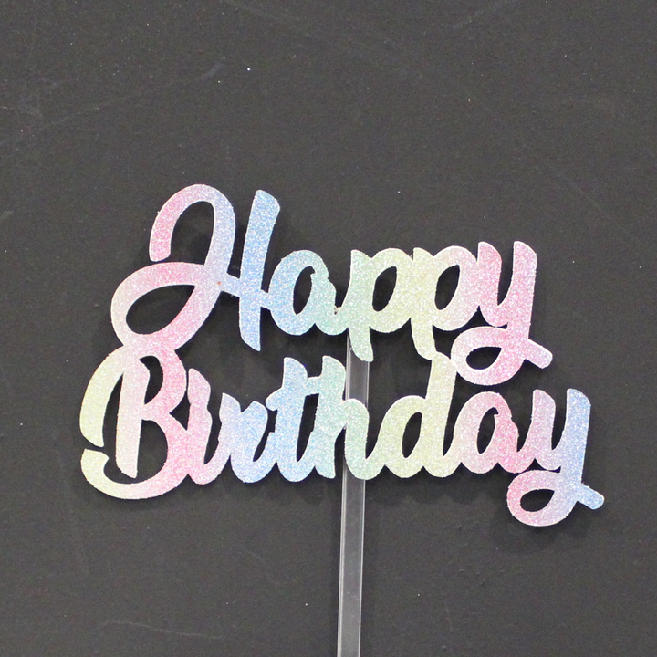 Didicakes Happy Birthday Cake Topper