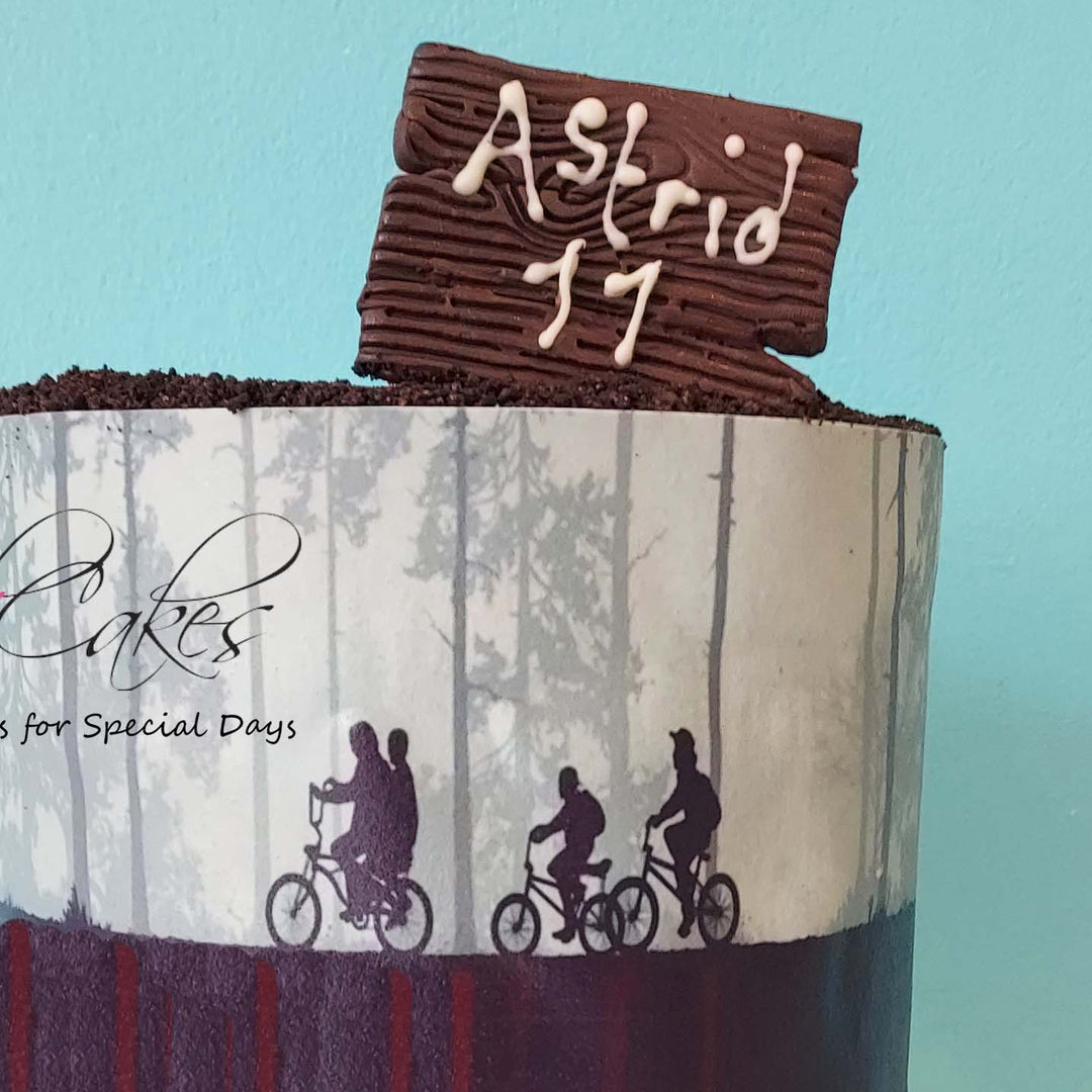 Stranger Things Cake