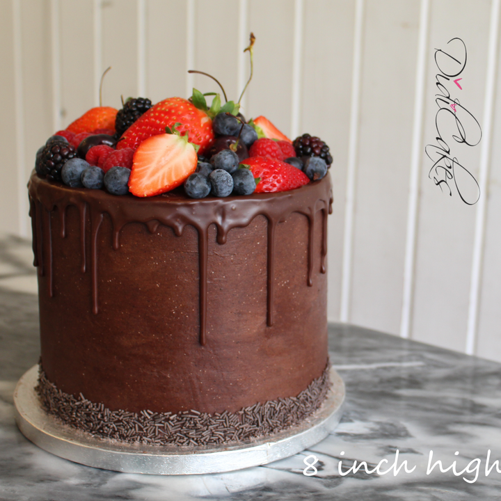 Gluten Free Stunning Fruit and Sponge Cake