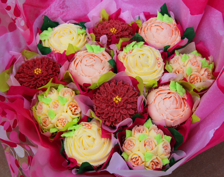 Gluten Free Twelve Cupcake Bouquet